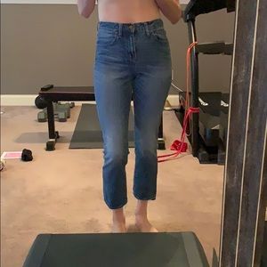 Madewell kick flare jeans